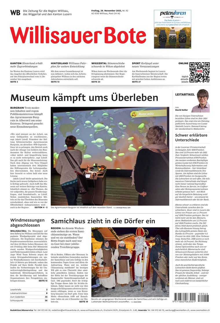 Willisauer Bote 2025-11-28