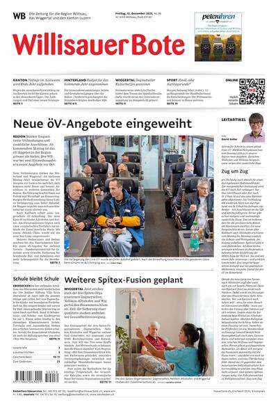 Willisauer Bote 2025-12-12