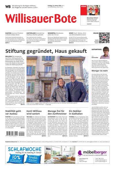 Willisauer Bote 2026-01-23