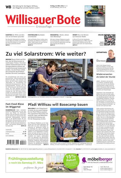 Willisauer Bote 2026-03-20