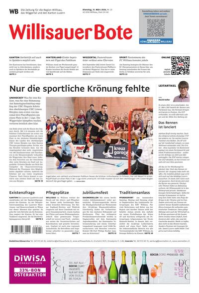 Willisauer Bote 2026-03-31