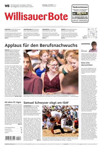 Willisauer Bote 2026-07-07