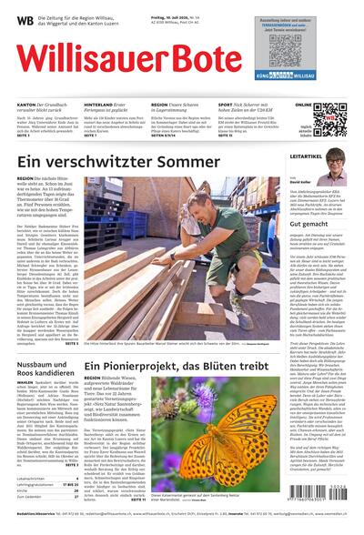 Willisauer Bote 2026-07-10