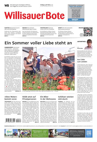 Willisauer Bote 2026-07-17