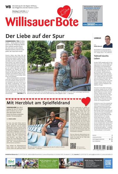Willisauer Bote 2026-07-21