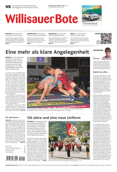 Willisauer Bote 2026-10-20