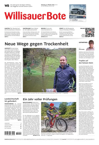Willisauer Bote 2026-10-27